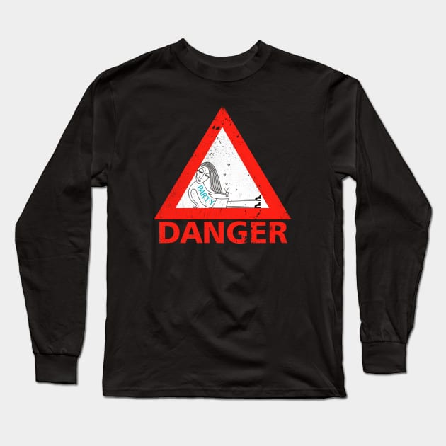 Danger Long Sleeve T-Shirt by Go go